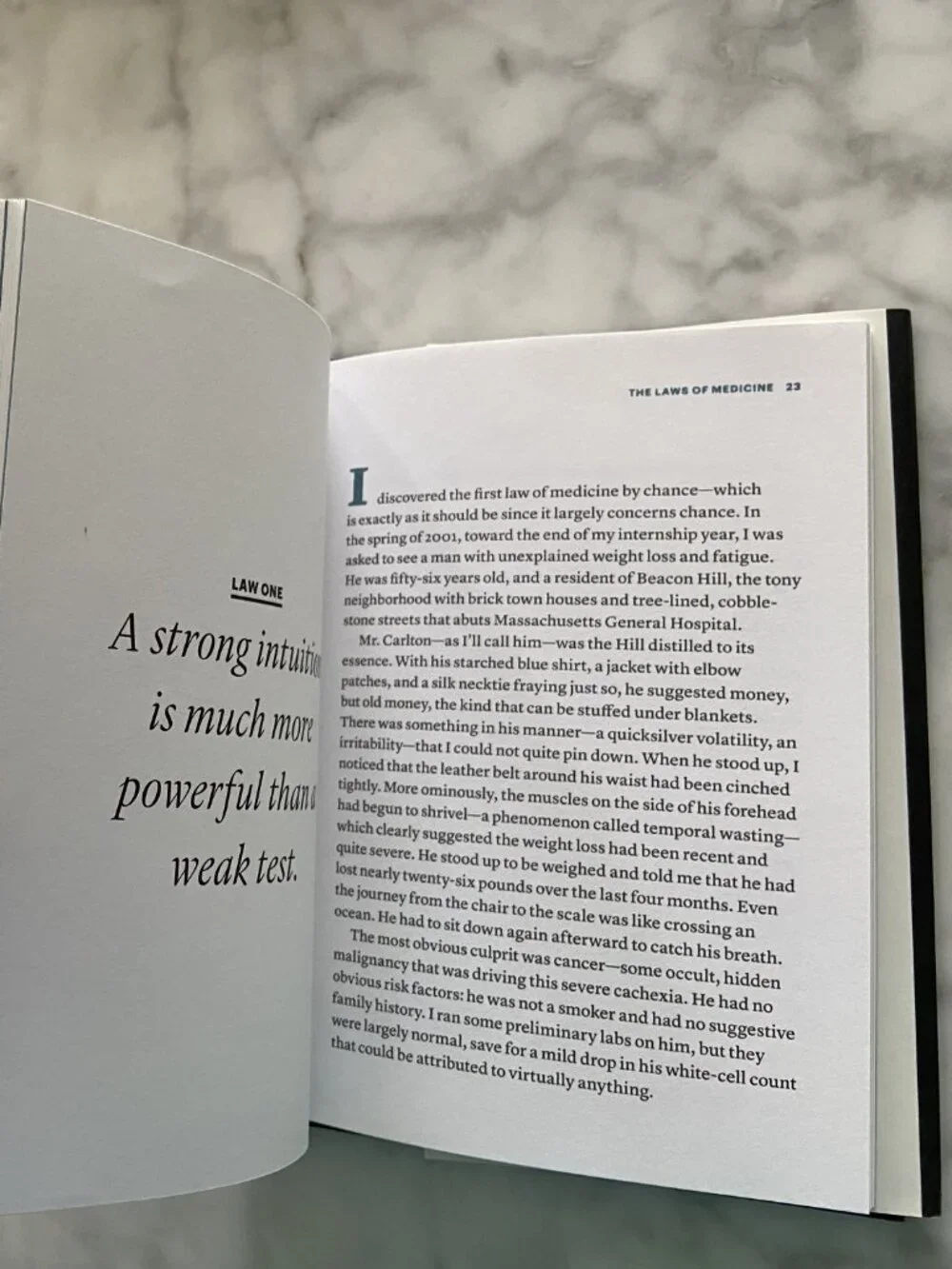 The Laws of Medicine Siddhartha Mukherjee TED Books Hardcover 2015